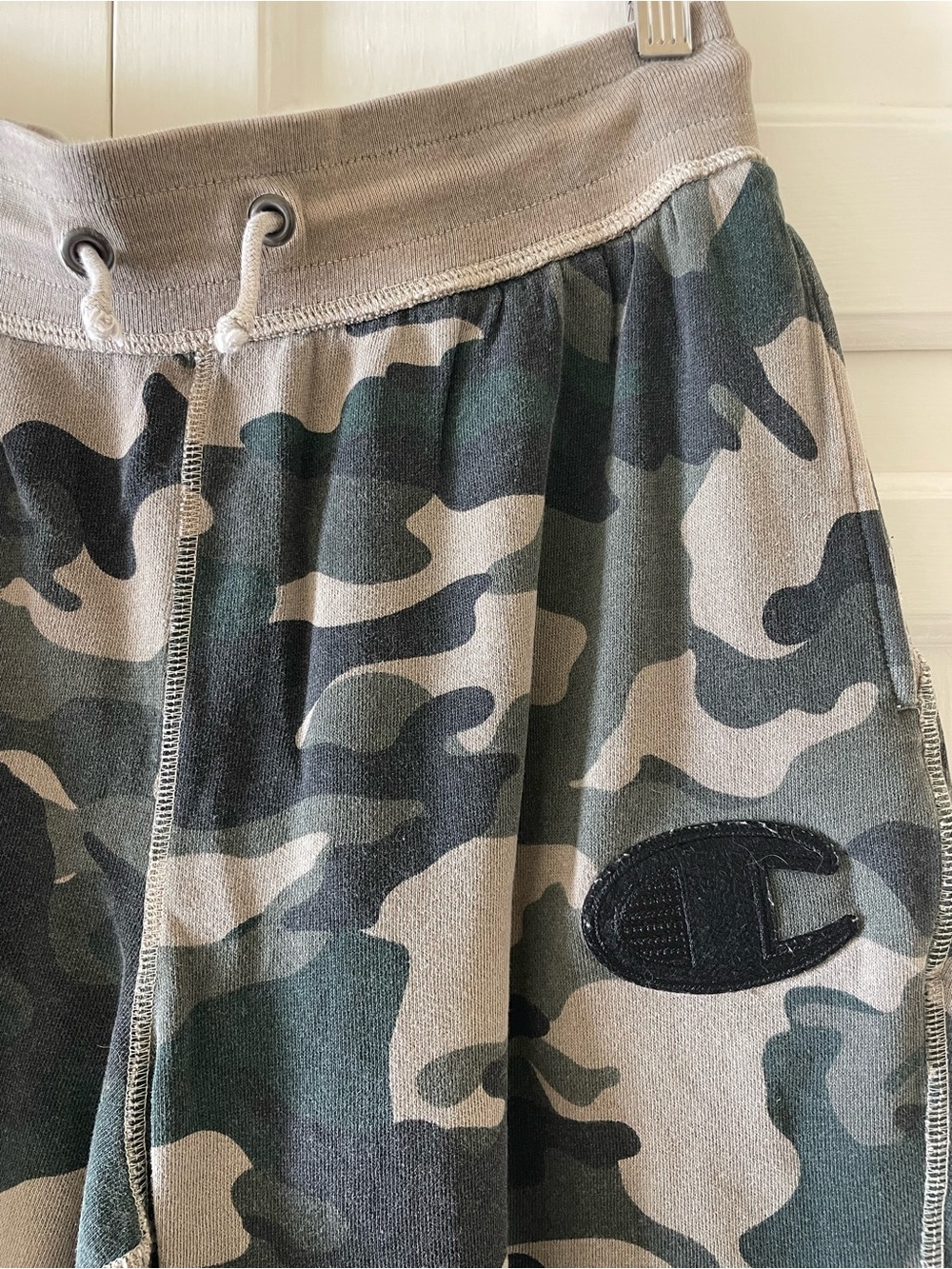 Champion Womens Camo Lightweight Cotton Joggers
